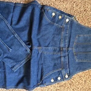 Women's Blue Denim Overalls